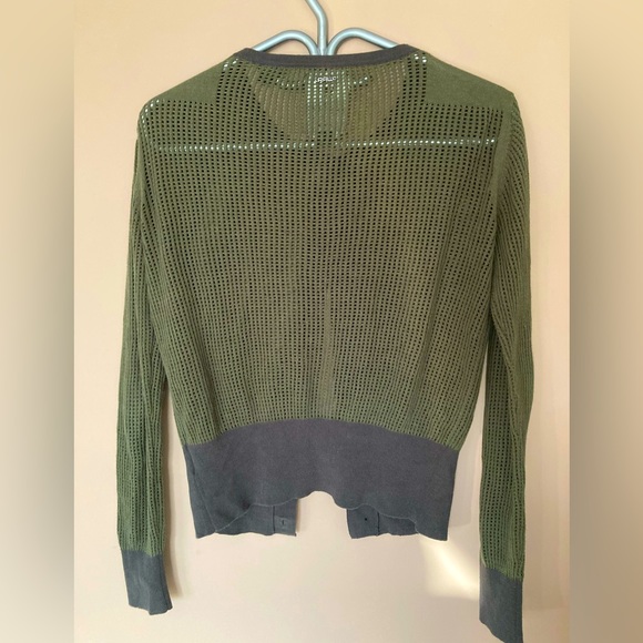 G-star Raw Yuilie Cardigan Knit - size US S - Army green colour - Picture 2 of 12